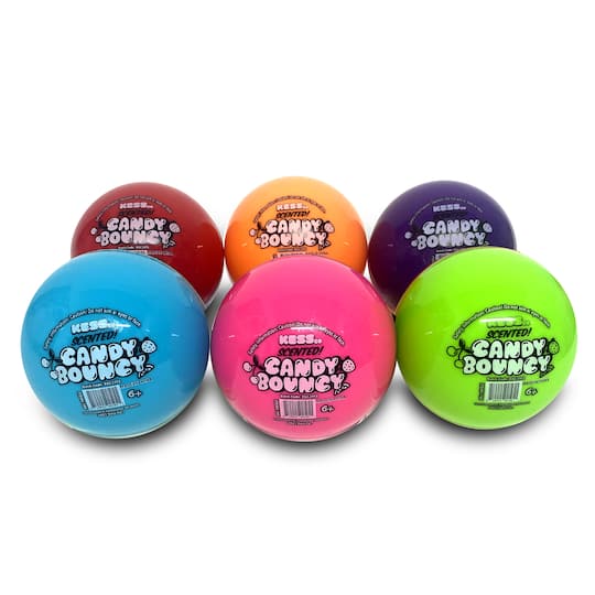 Assorted Kess&#xAE; Candy Bouncy Scented Ball